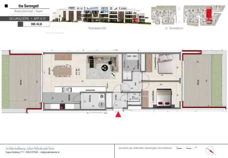 Nieuwbouw appartement te koop in Ieper