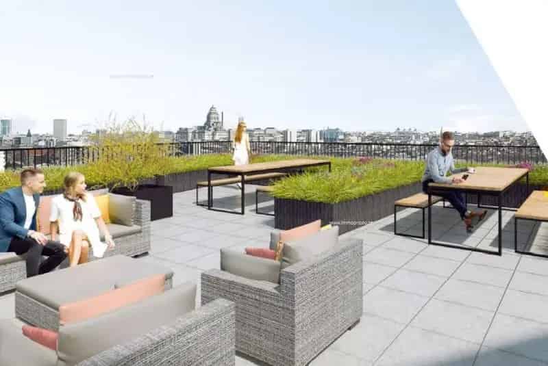 Nieuwbouw kantoren te huur in Anderlecht