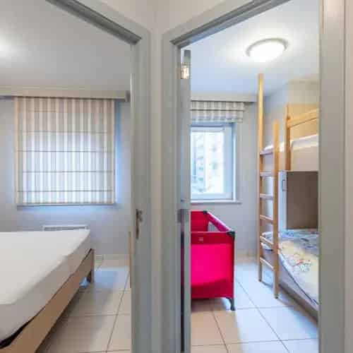 Knus 2 slaapkamer-appartement met lateraal zeezicht