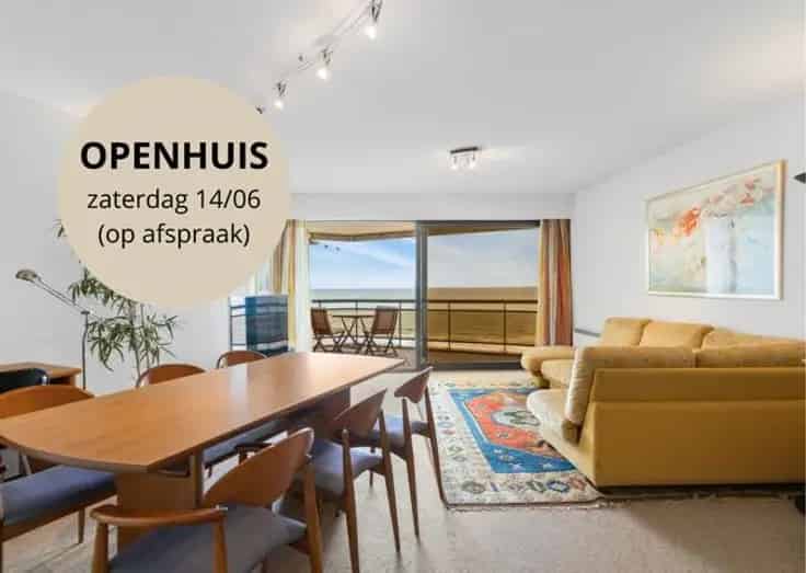 Appartement Te Koop Blankenberge Zeezicht 3 slaapkamers