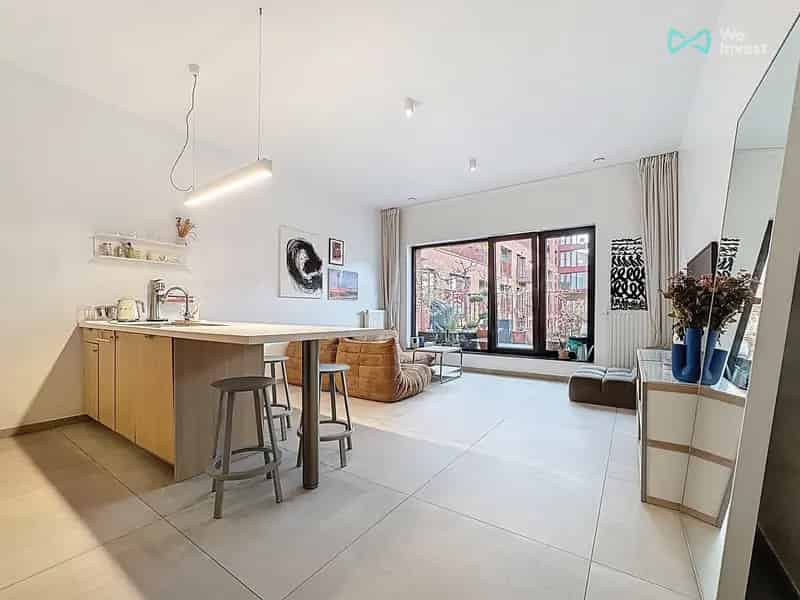 Appartement met twee slaapkamers in Anderlecht