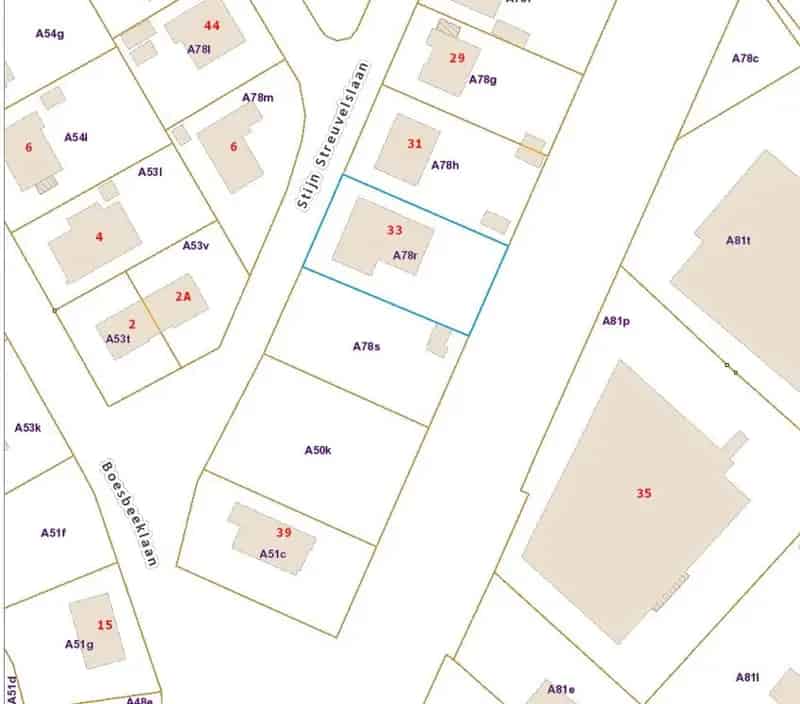 Mooie Bouwgrond in een residentiële buurt met uitstekende bereikbaarheid