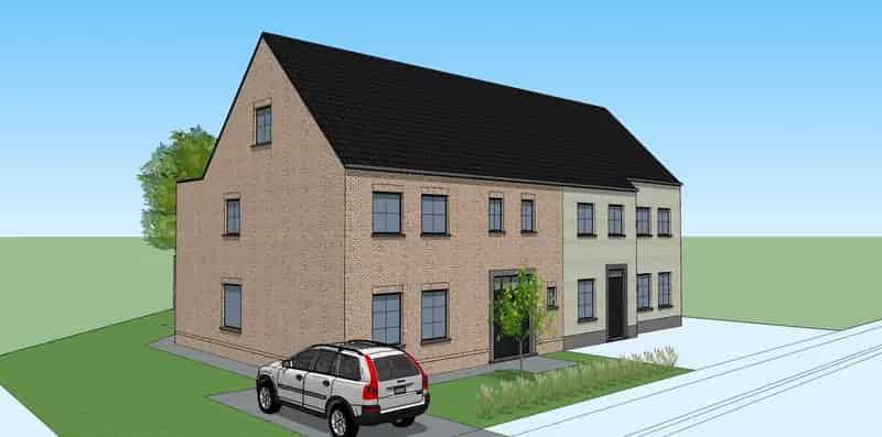 Huis te huur Geel 4 slaapkamers casco woning