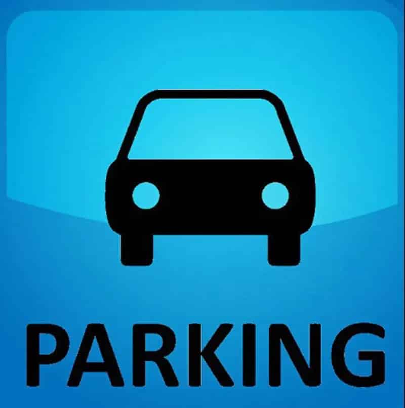 Gatti de Gamond wijk, binnen parkeerplaats