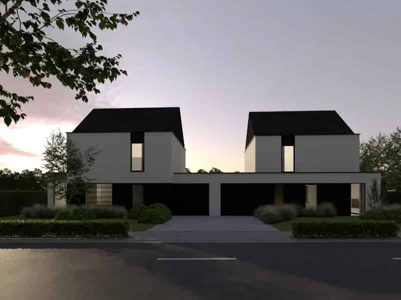 Melsen (Merelbeke), Gaversesteenweg - Fase 1: Lot 01