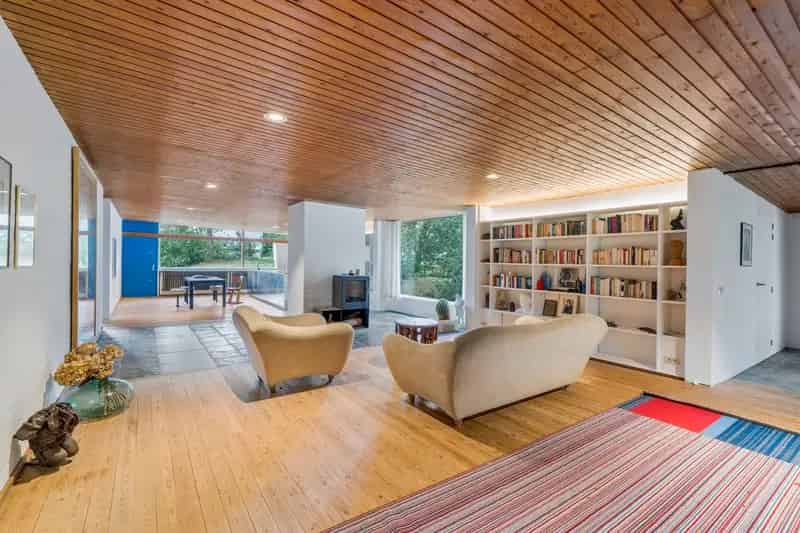 Modernistische villa van architect Callebout in SIMLI te Nieuwpoort