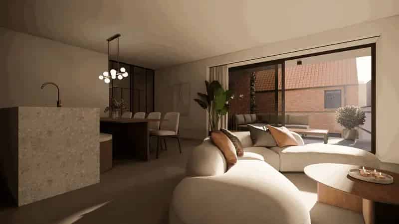 HANDELSGELIJKVLOERS 70 M² - KELDER 50 M²