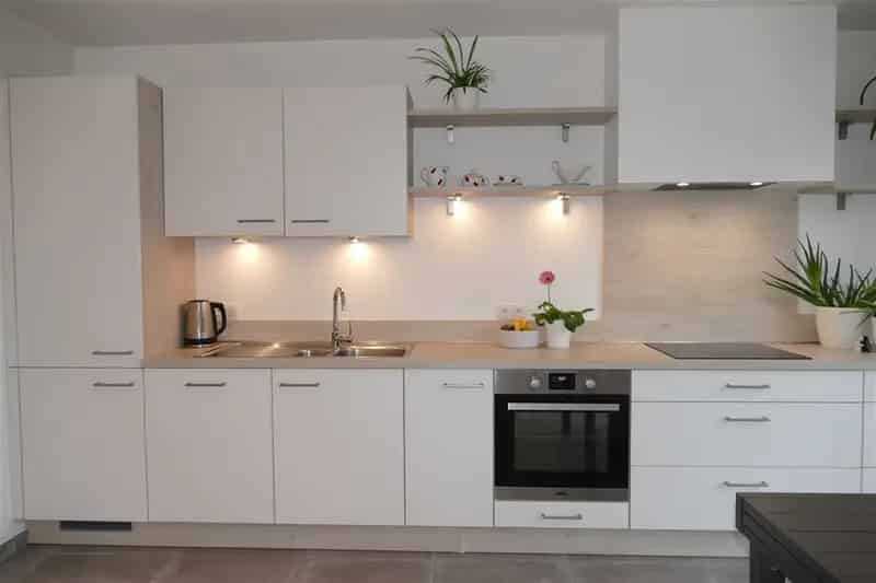 Gelijkvloers appartement te huur in De Klinge