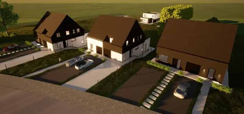 Nieuwbouwproject: 6 half en 2 open woningen te koop