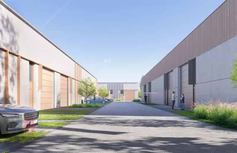 Nieuwbouw bedrijfsgebouw te koop in Bedrijvenpark Hexahub Roeselare