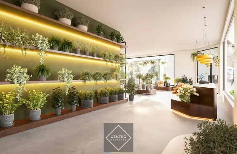 Nieuwbouw handelsgelijkvloers te koop in Robinia Kortrijk