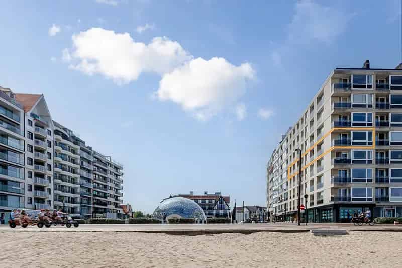 Appartement te huur Knokke Zoute Albertplein Zeezicht 165m²