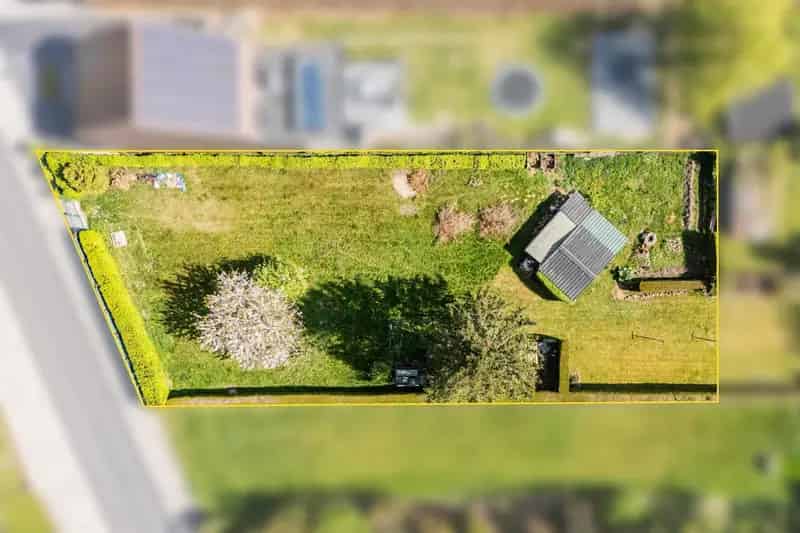 Bouwgrond met zuidgerichte tuin voor HOB