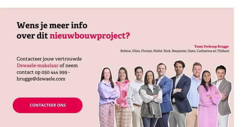 Nieuwbouwappartement 3 slaapkamers Loppem