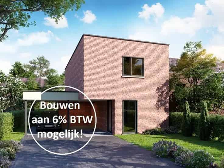 Nieuwbouw Woningen Oostkamp Moderne Open Bebouwing 3 Slaapkamers