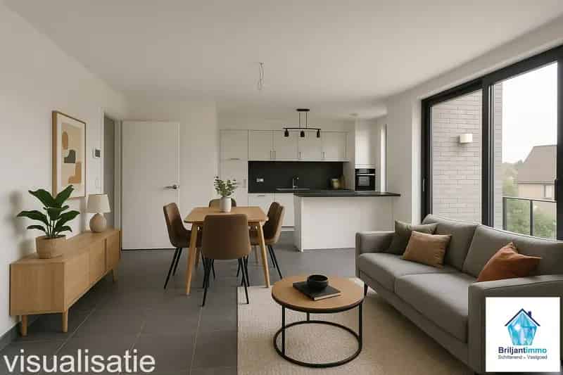 Nieuwbouwappartement 2 slaapkamers te huur Vilvoorde