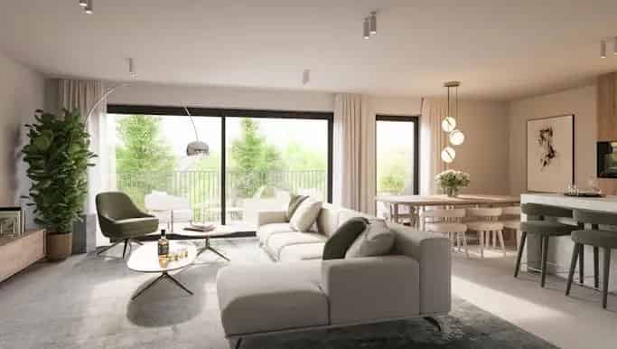 Gelijkvloers appartement te koop in Brusselsesteenweg 117, Meise - Dewaele
