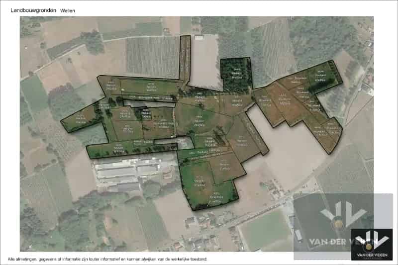 115 Hectare Landbouwgrond te Wellen
