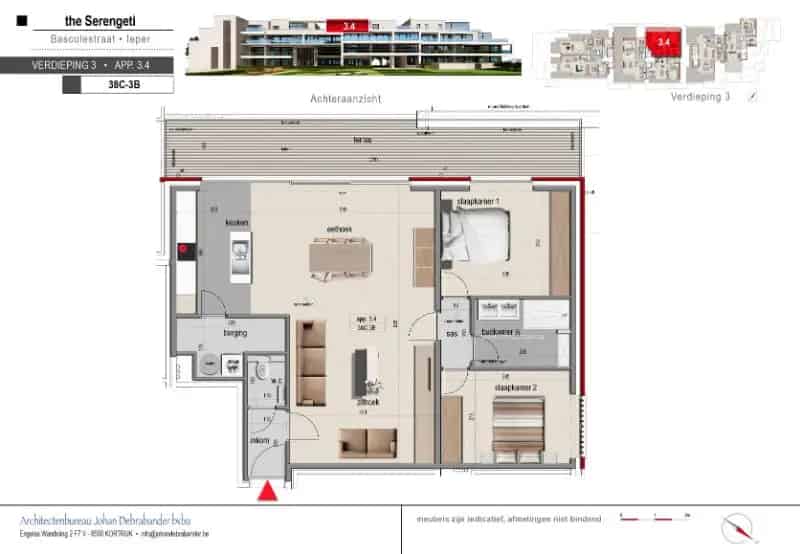 Nieuwbouw appartement te koop in Ieper