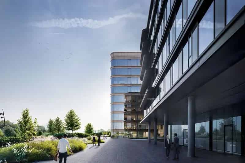 Nieuwbouw kantoorruimte te huur in The Xenon Building – Park 7 Diegem