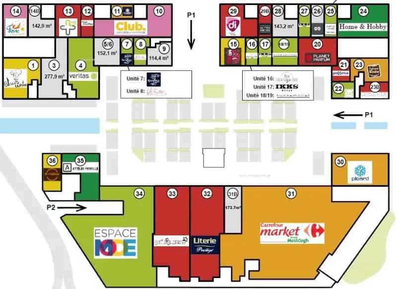 Nieuwbouw retail te huur in Papeteries De Genval Genval