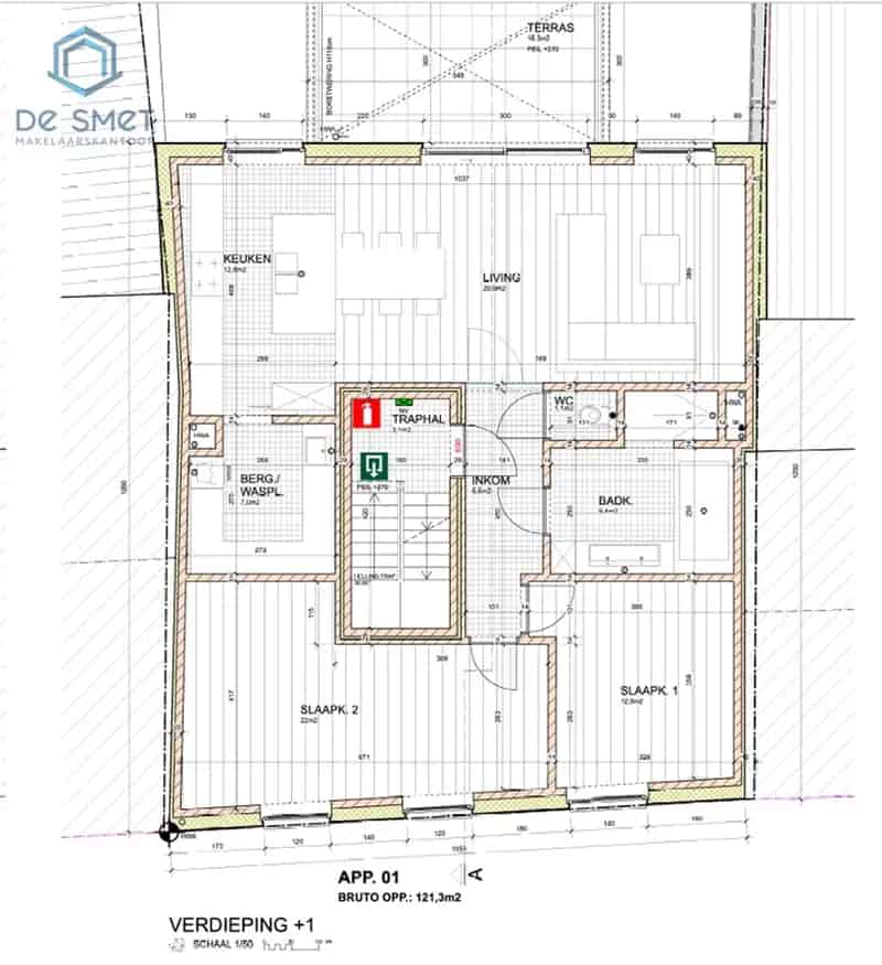 PROJECTGROND VOOR 2 APPARTEMENTEN
