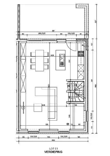 Kieldrecht (Beveren), Ganzendries - 1 fase: Lot 01