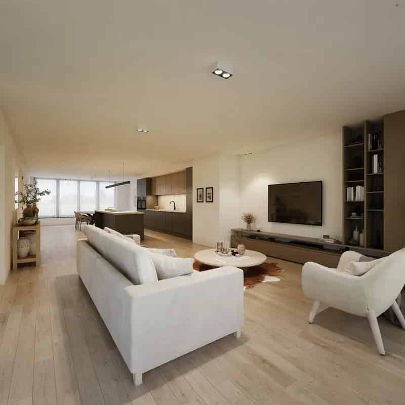 Penthouse met 2 slaapkamers