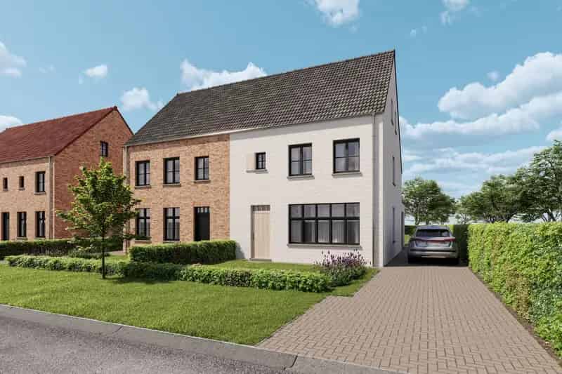 Nieuwbouwwoning met 3 (mog. 4) slpks en E peil 20 op rustige locatie