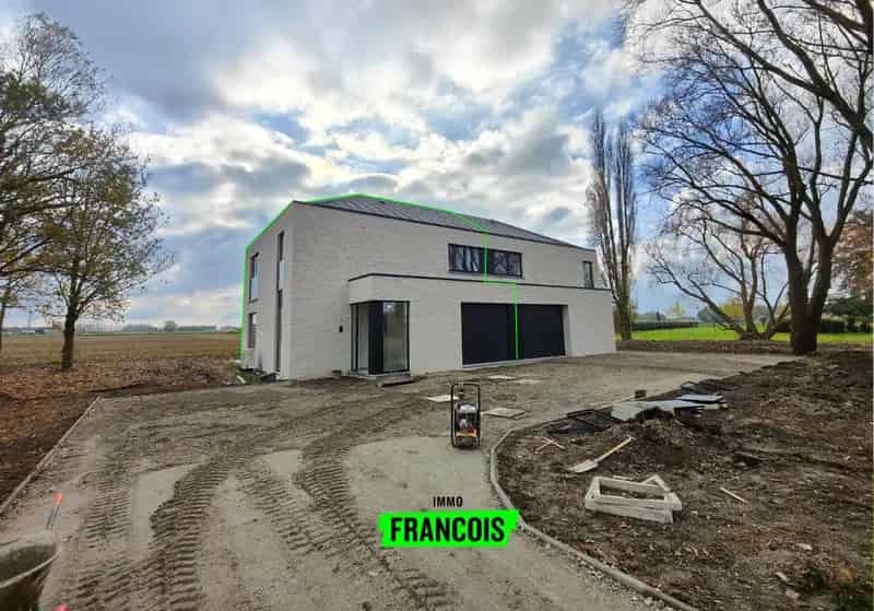 Energiezuinige nieuwbouwwoning in landelijke omgeving in Oekene/Roeselare