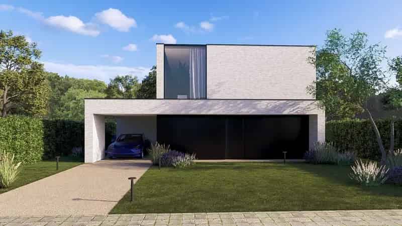 Villa ruwbouw winddicht