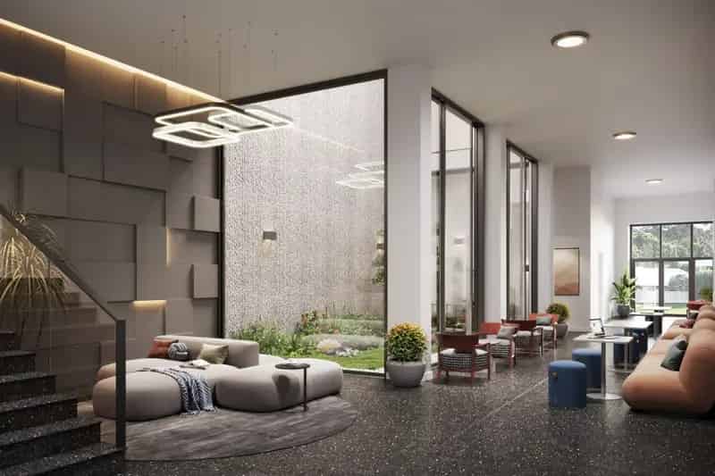 STUDIO van ca. 52m² met uitzonderlijke plafondhoogte van 4 meter