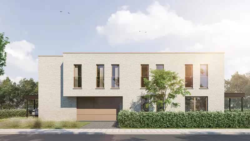Moderne, halfopen woning