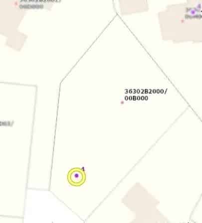 Rustig gelegen perceel bouwgrond van 1465m² geschikt voor open bebouwing