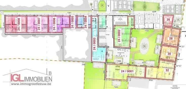 Project met 10 woningen te Huizingen - vanaf 250.000€ tot 550.000€