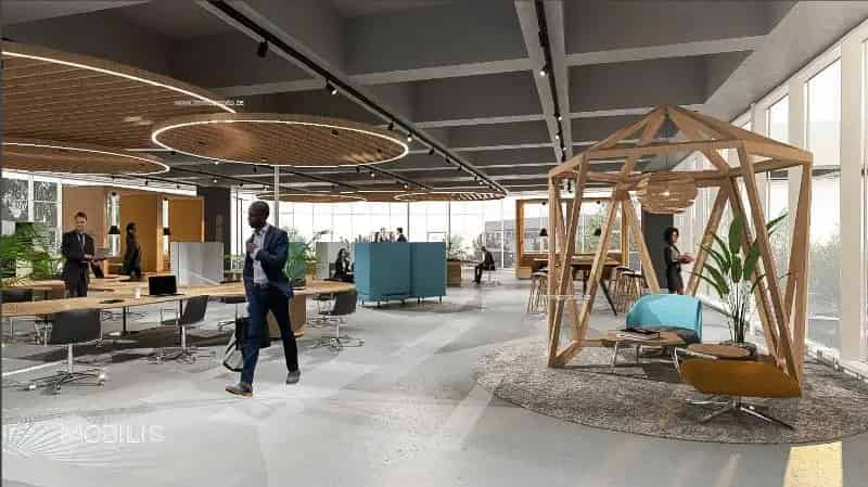 Nieuwbouw kantoren te huur in Mobilis Anderlecht