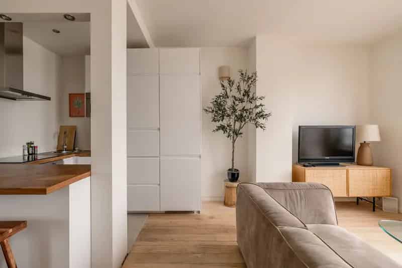 Penthousje met ambiance zoals in het zuiden van Frankrijk, maar dan aan de Frankrijklei