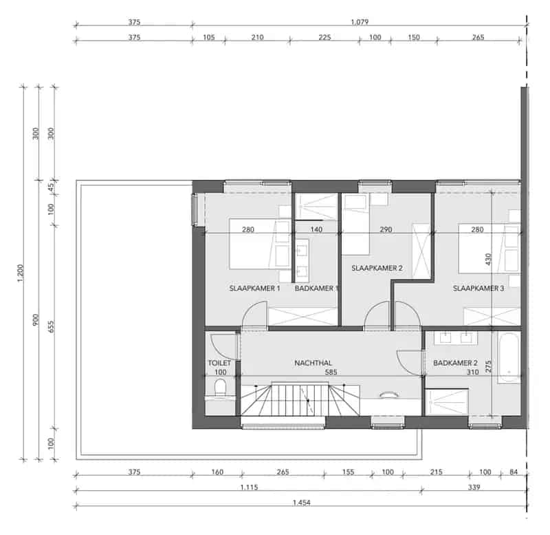 Lot 2: Ruime nieuwbouwwoning (288 m²) op perceel van 830 m²