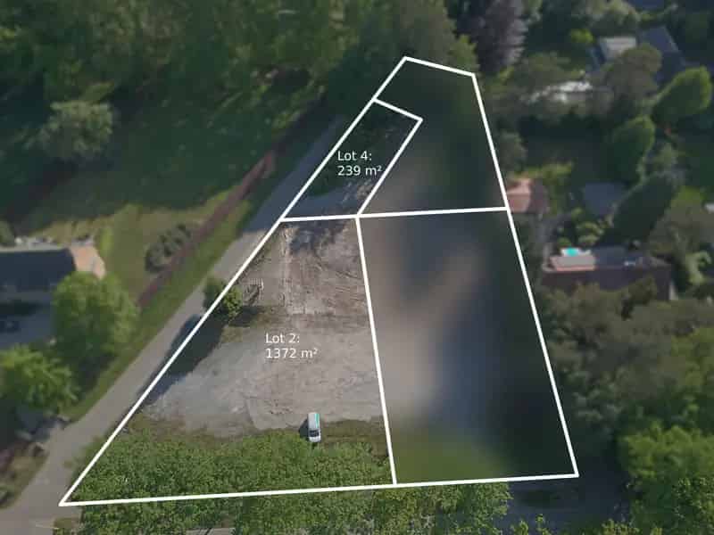 Bouwgrond te Huur Halle 1372m² Open Bebouwing