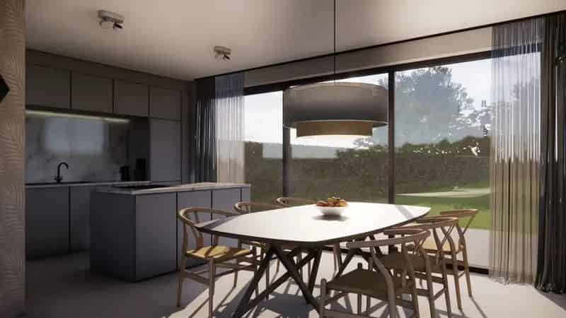 Rustig gelegen nieuwbouwwoning met 4 slaapkamers.