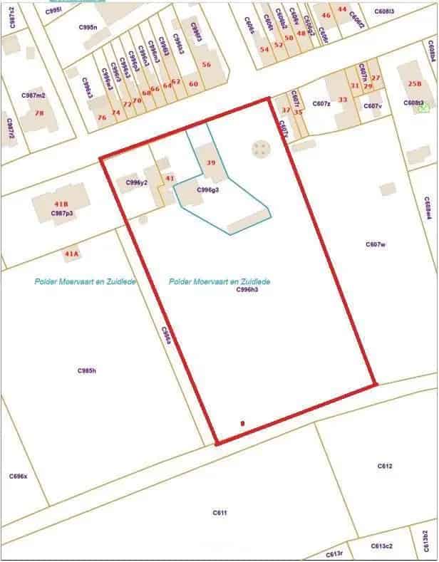 Zeer goed gelegen projectgrond