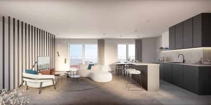 Nieuwbouwappartementen Îlot Antwerpen Eilandje