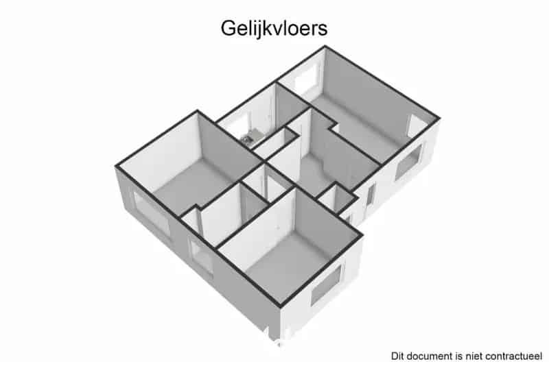 TE RENOVEREN BUNGALOW IN RESIDENTIËLE WIJK