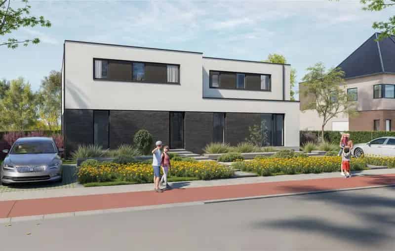 Moderne, energiezuinige (BEN) nieuwbouwwoningen in het landelijke Kalfort