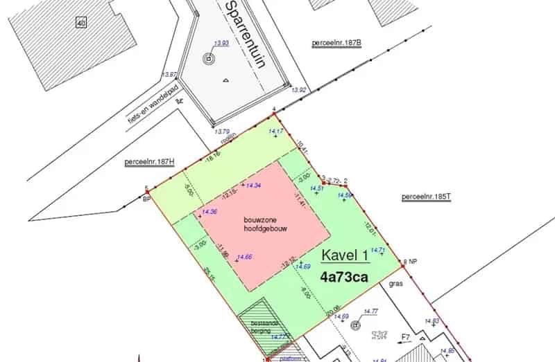 Grond te koop in Sint-Eloois-Vijve