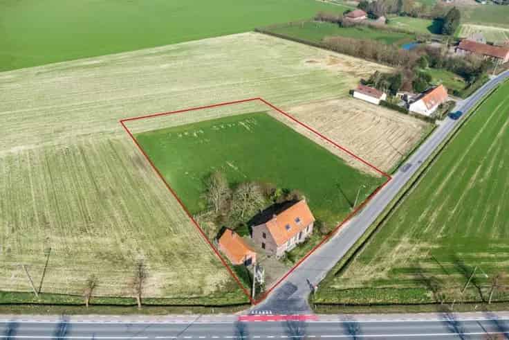 Bouwgrond Pittem 4520m² Goedgekeurd Bouwplan