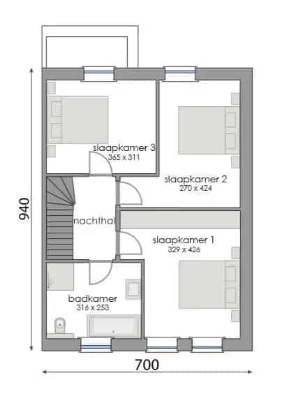 TE KOOP in NEDERENAME OHIOSTRAAT 124 a ( lot 2 )