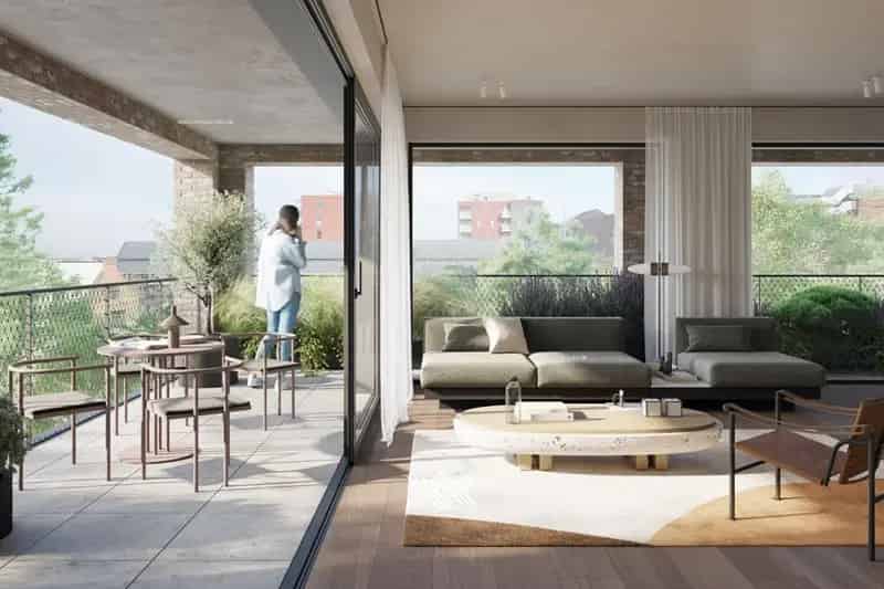 Nieuwbouw appartement te koop in Gent