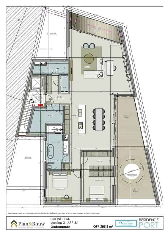 Nieuwbouw penthouse te koop in Oudenaarde