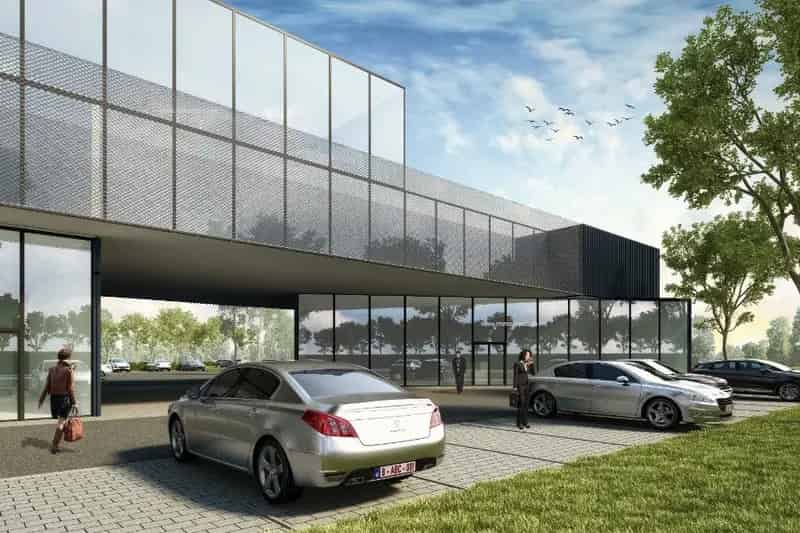 Nieuwbouw kantoorruimte te koop in Melsbroek